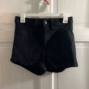 Black shorts